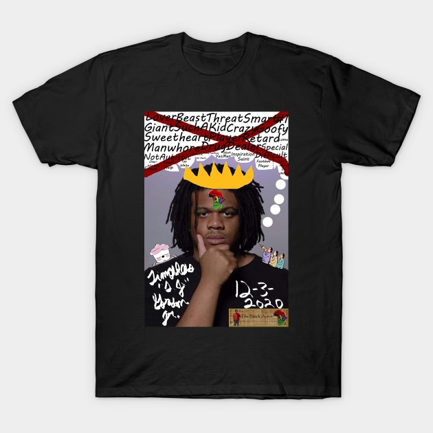 Black Autist Digital Piece (December 2020) T-Shirt by The Black Autist